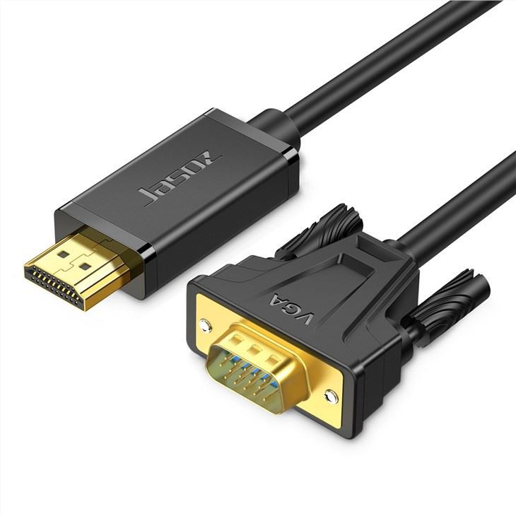 כבל HDMI ל-VGA 6 רגל זכר לזכר