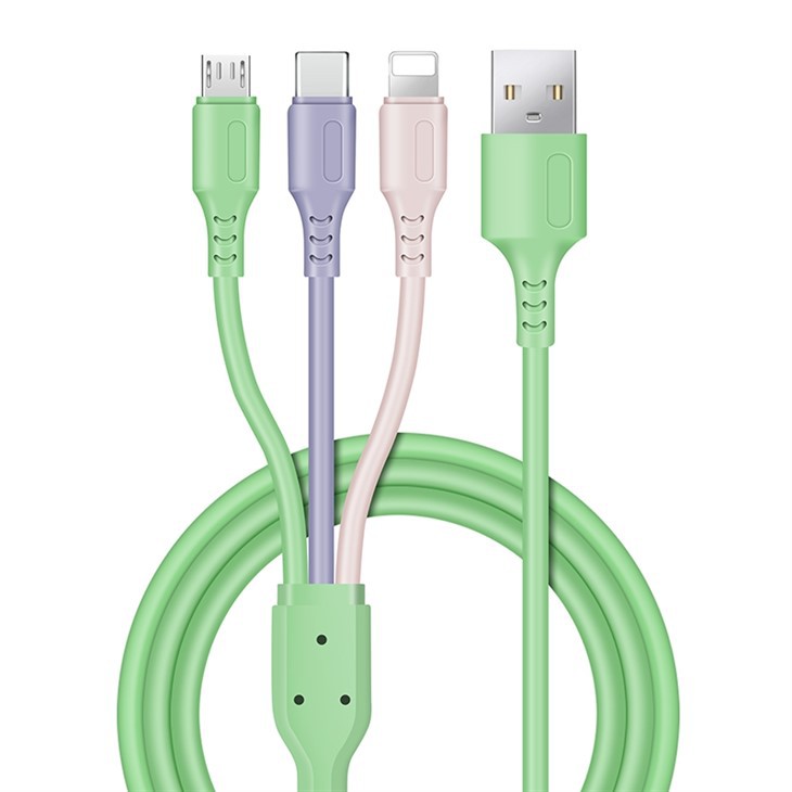 Macaron One Drag Three Charging Cable